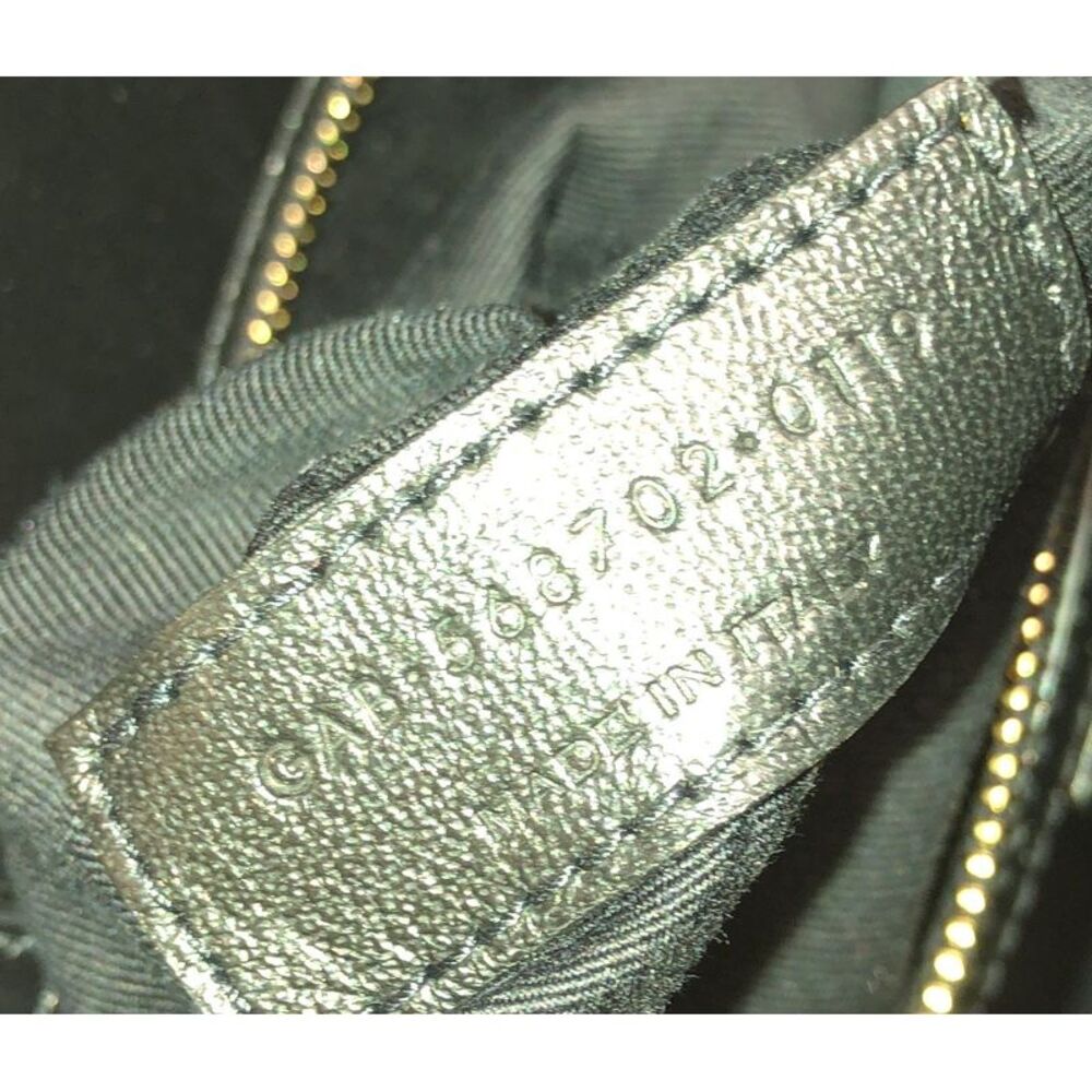Saint Laurent Manhattan Tote Leather Small Black - Picture 8 of 8